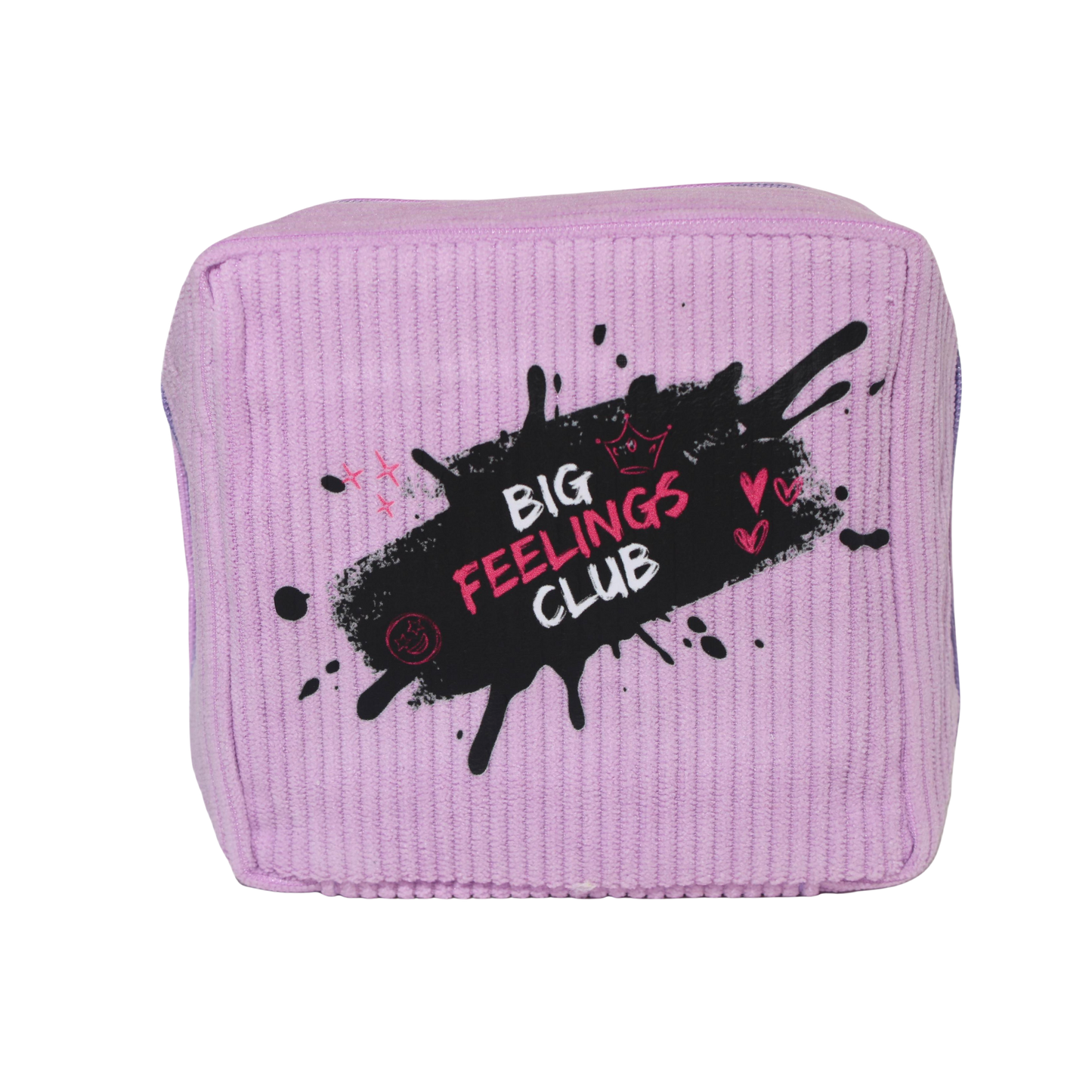 Big Feelings Lilac Corduroy Period Pouch