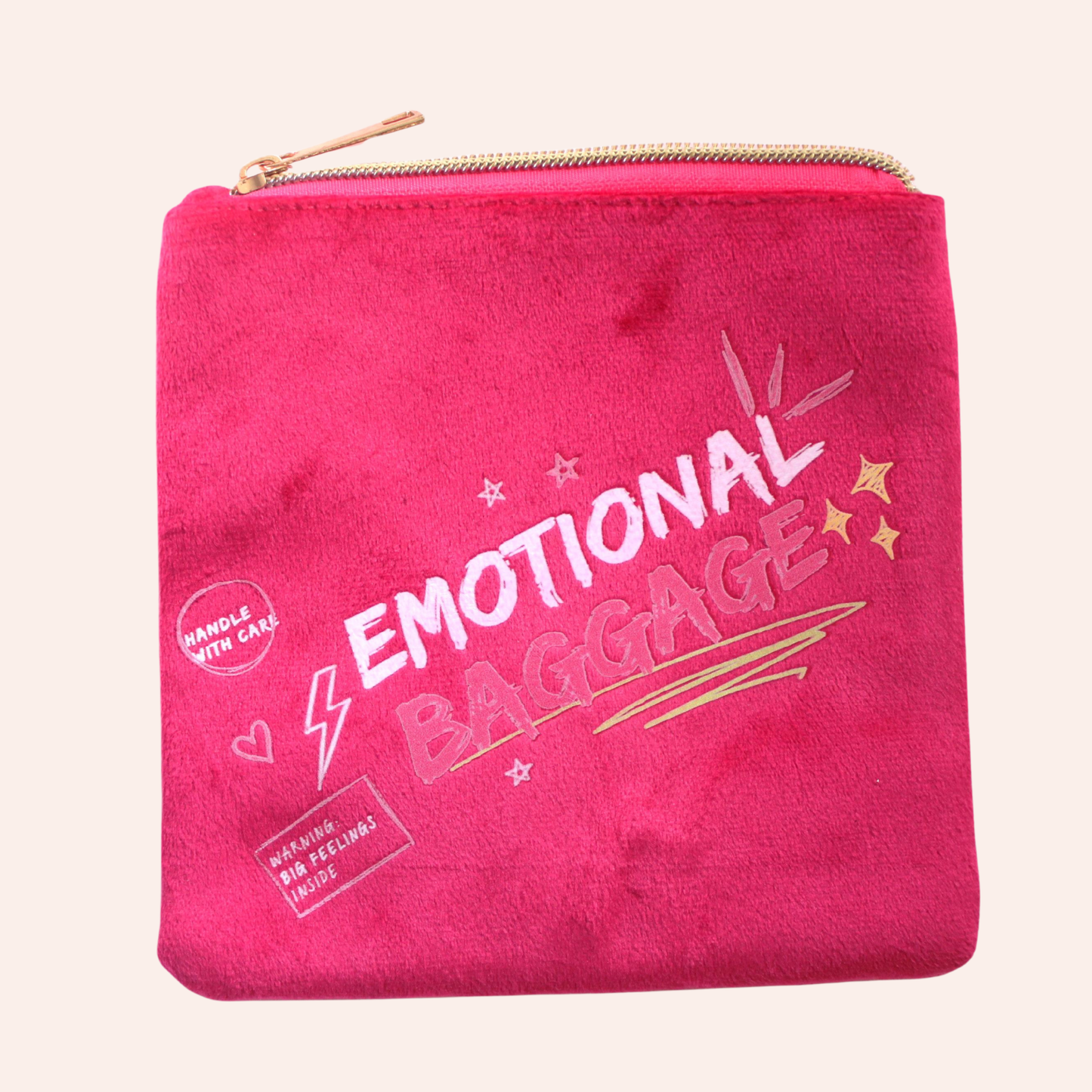 Emotional Baggage Velvet Period Pouch