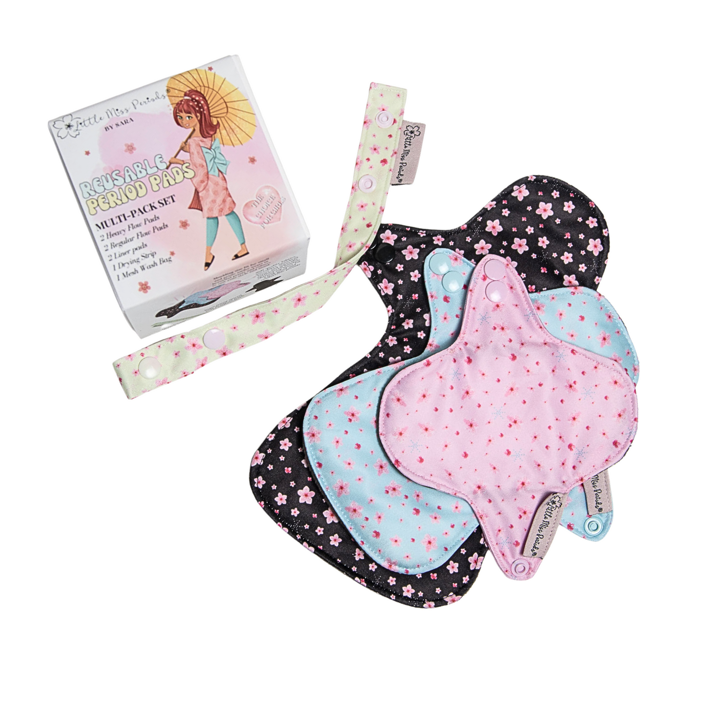 Mega First Periods Kit with Reusabale Period Pads image 5