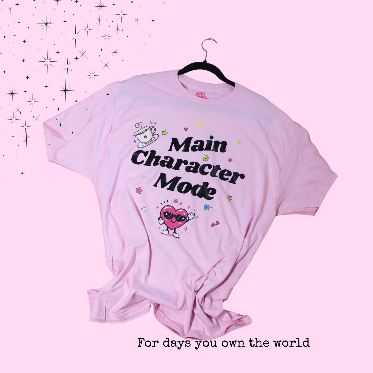 MAIN CHARACTER MODE T SHIRT